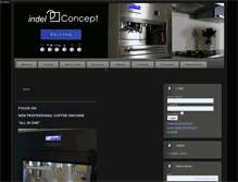 Tablet Screenshot of indelconceptspa.it